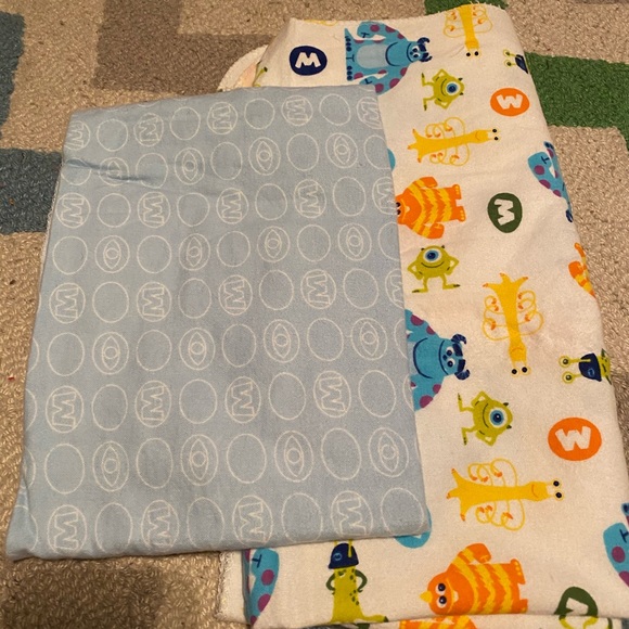 monsters inc baby bedding